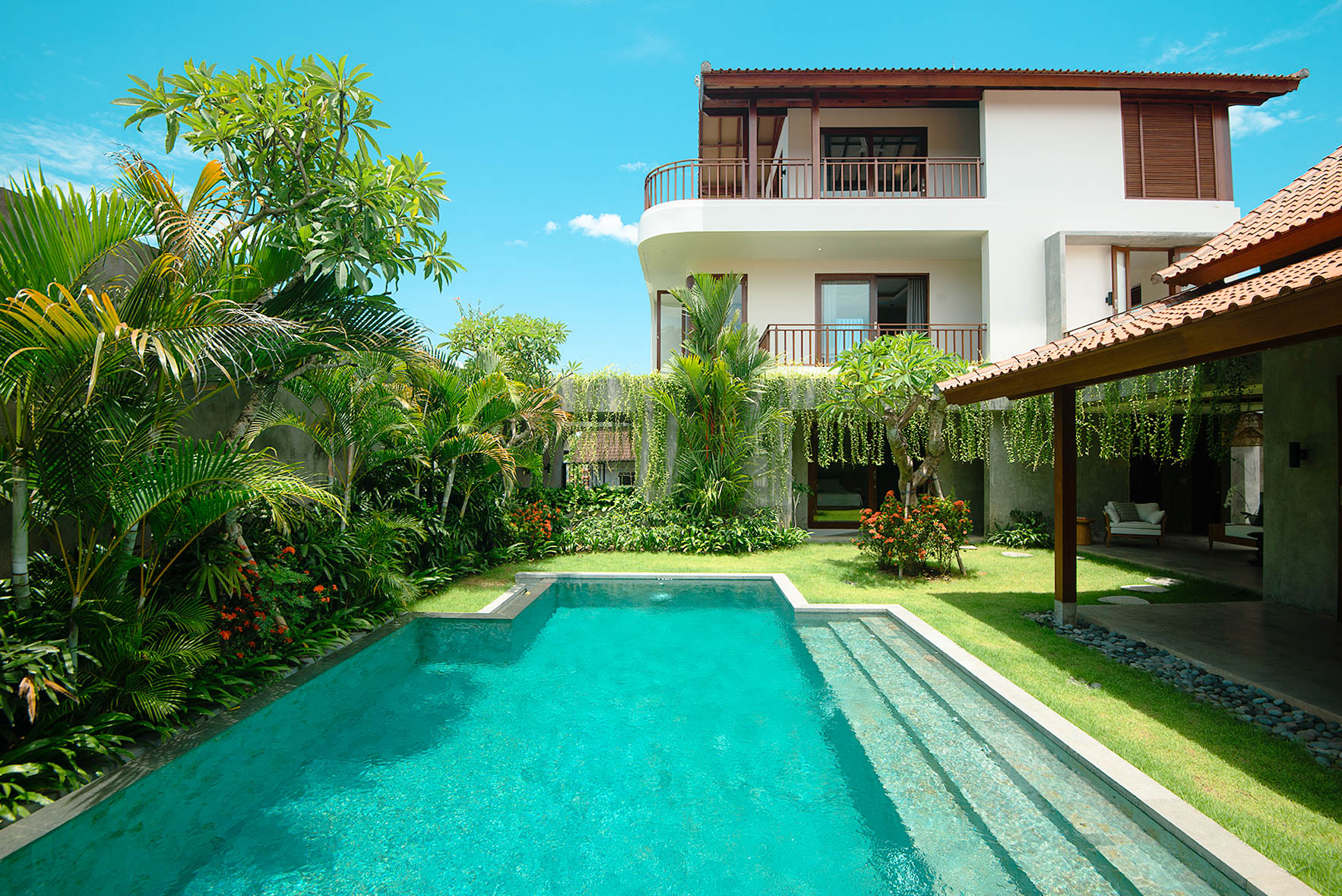 JuSt Residence Pool Main View